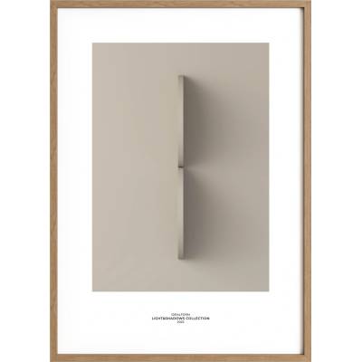 Idealform Poster no. 8 Arched shapes Barva: Smokey taupe, Velikost: 500x700 mm