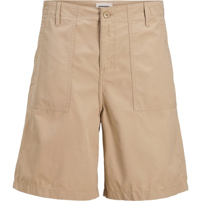 Jack and Jones Юношески къси панталони Jack and Jones Men's Junior Karl Cargo Shorts - Crockery