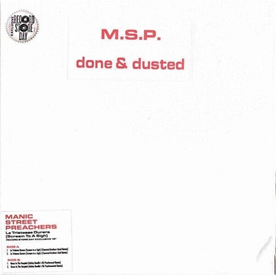 Manic Street Preachers - Done & Dusted Vinyl LP