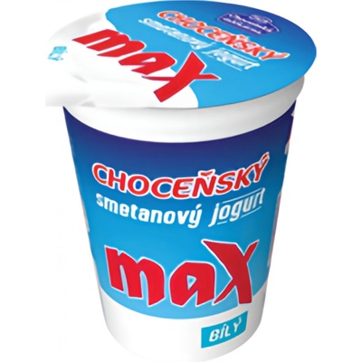 Choceňská Mlékárna Choceňský smetanový jogurt Max bílý 330 g – Zboží Mobilmania