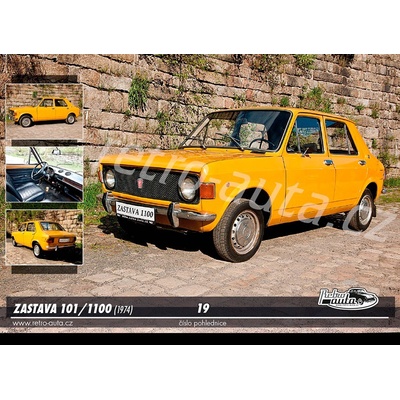 Pohlednice č. 19 - ZASTAVA 101/1100 (1974)
