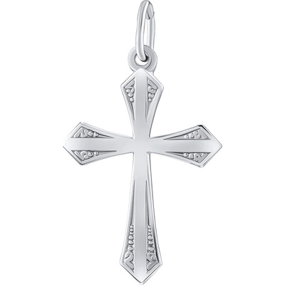 SILVEGO Stříbrný přívěsek křížek Salome SILVEGOB11599S