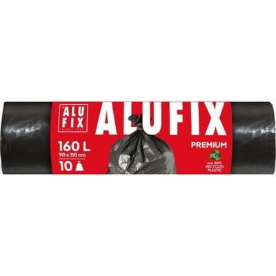 Alufix Pytle na odpadky PROFI 160l 10ks 45µm LDPE černé