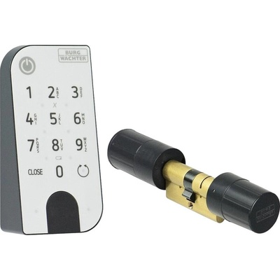Burg Wächter 50010 dverný zámok IP53 s podsvietenou klávesnicou, pripravené na Bluetooth; 50010
