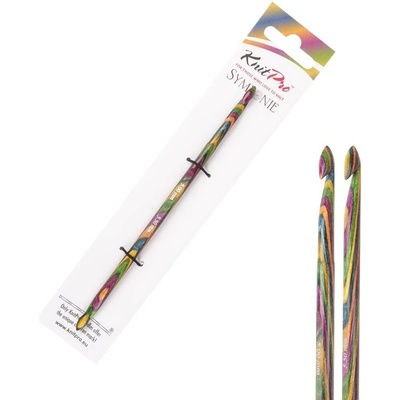 KnitPro Symfonie oboustranný dřevěný háček 5 a 5,5mm