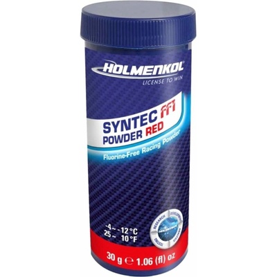 Holmenkol Syntec FF1 Powder Red -4°/-12°C 30 g