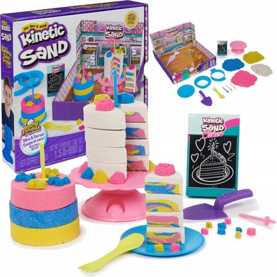 KINETIC SAND Spin Master Kinetický písek Cukroví 340 g