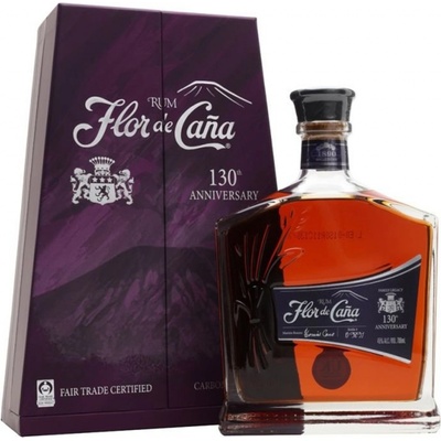 Flor de Caña 130th Anniversary 20y 45% 0,7 l (kazeta)