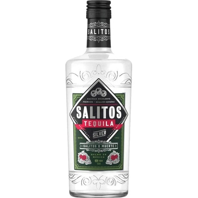 Salitos Silver Tequila 38% 0.7 L (čistá fľaša)