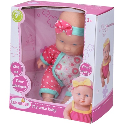 Wiky Bábätko s čelenkou 22 cm modrá