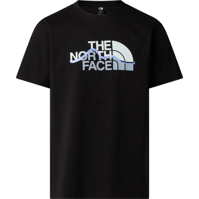 The North Face Мъжка тениска The North Face Mountain Line Short Sleeve Tee T-shirt - Black (216-7978-0113)