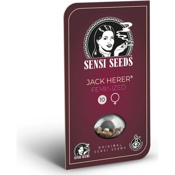 Sensi Seeds Jack Herer semena neobsahují THC 3 ks