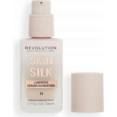 Revolution Skin Silk Serum Foundation F3 make-up 23 ml