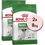 Royal Canin Mini Adult 8+ гранули за възрастни стари кучета 2 x 8 кг