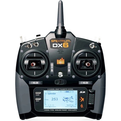 Spektrum DX6e DSMX pouze vysílač – Zboží Mobilmania