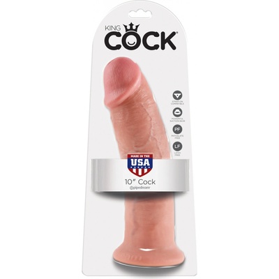 King Cock 10 Inch with Balls