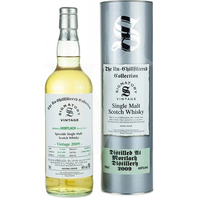 Mortlach 11y 2009 Signatory 46% 0,7 l (tuba)