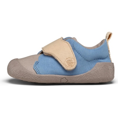 Affenzahn Детски обувки barefoot Affenzahn Kid's Prewalker Cotton Smally Barefoot shoes - Robbe - размер 21 (EU) (702-3999-0713)