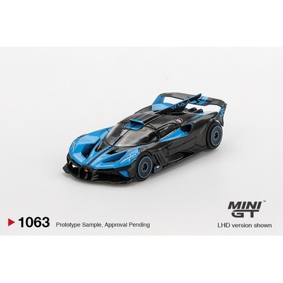 MINI GT Bugatti Bolide Presentation - blistr 1:64