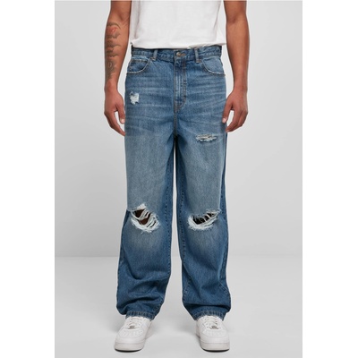 Urban Classics Мъжки широки дънки в син цвят Urban Classics 90s JeansMODEL542 SALE - , размер 34