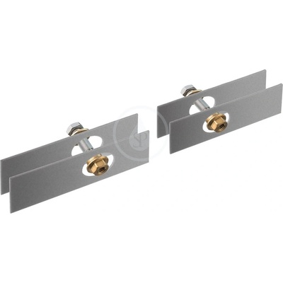 AXOR - Universal Sada pro oboustrannou montáž skla, chrom 42841000