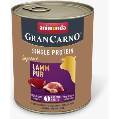 Animonda GranCarno SP Supreme Pure Lamb един източник на протеин Агнешко месо 800gr