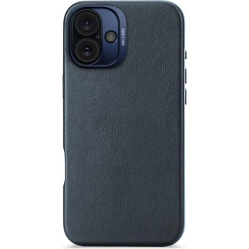 Decoded Кейс от Decoded - Backcover от еко кожа за iPhone 16 Plus син (K-D25IPO16PLBC1NY)