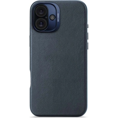 Decoded Кейс от Decoded - Backcover от еко кожа за iPhone 16 Plus син (K-D25IPO16PLBC1NY)