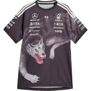 Y3 Блуза с къс ръкав Y3 Mens x Mercedes AMG Short Sleeve Jersey - Black
