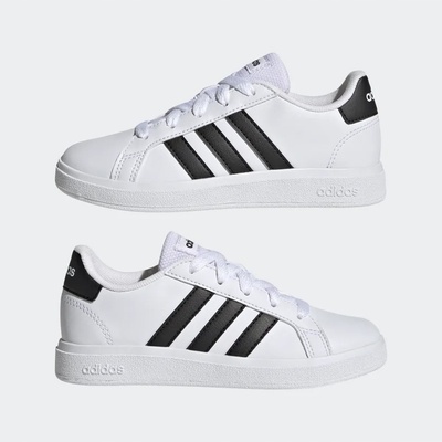 adidas Grand Court 2.0 K bílá černá – Zboží Dáma