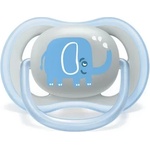 Philips 1 брой ортодонтична залъгалка Philips AVENT Ultra Air SCF086/78 с декорация Слонче в кутия за стерилизиране