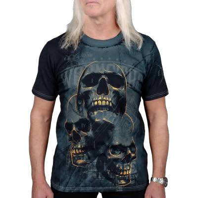 WORNSTAR мъжка тениска WORNSTAR - Power Chord - черна - WSTM-PWRC