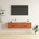 vidaXL Стенен шкаф 2 pcs Кафяво с восъчно покритие 60 x 30 x 30 cm (869943)