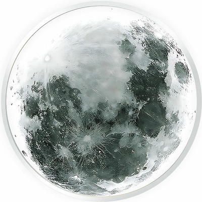 Stropné svietidlo APP1806-CW Moon LED White