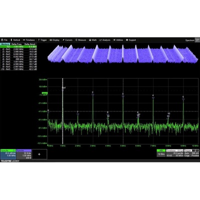 Teledyne LeCroy WaveSurfer 4000HD Softvérová voľba 1 GHz 12 Bit spektrálny analyzátor 1 ks