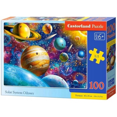 Castorland premium Sluneční soustava 111077 100 dílků