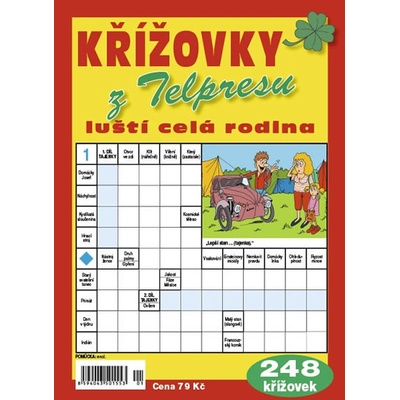 Křížovky z Telpresu luští celá rodina - 248 křížovek 1/2018