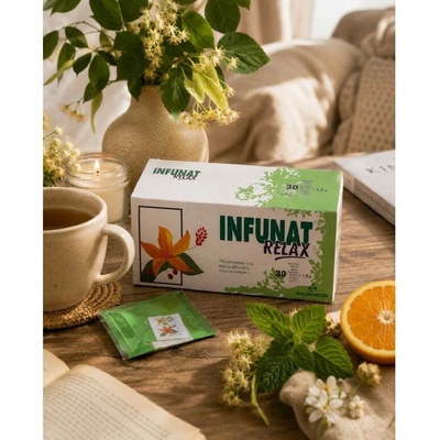 NATURHOUSE Čaj INFUNAT RELAX sáčky 30 ks 45 g