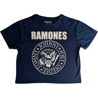 Ramones Presidential Seal Denim Blue M Дамски Риза (RACT01LD02)