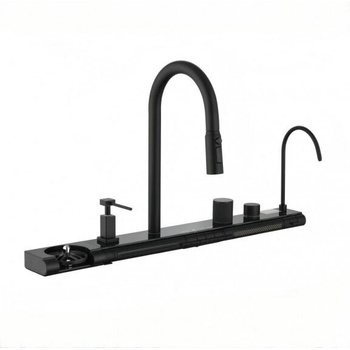 Inter Ceramic Кухненски смесител smart kitchen faucet - многофункционален, месингов (7567131mb)