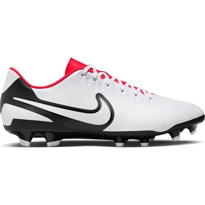 Nike Футболни бутонки Nike Tiempo Legend 10 Club FG Football Boots - Wht/Blk/Crimson