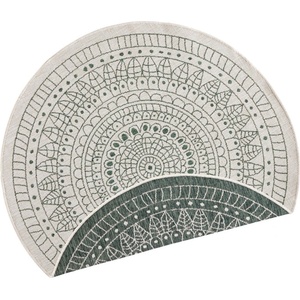 Hanse Home Зелен килим за открито, ø 140 cm Porto - NORTHRUGS (103103-140)