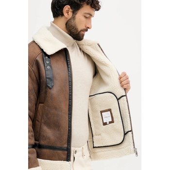 Lindbergh Яке Lindbergh в кафяво преходен модел с уголемена кройка 30-301124 (30.301124)