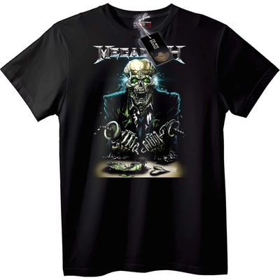 NOONEBRAND Тениска Megadeth Skull Доктор - 2XL, White