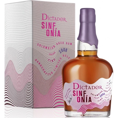 Dictador Sinfonia Fino 14y 2008 43% 0,7 l (karton)