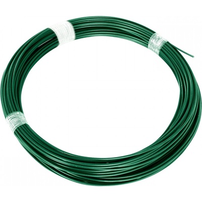 Napínací drát PILECKÝ 3,4 mm poplastovaný 52 m zelený