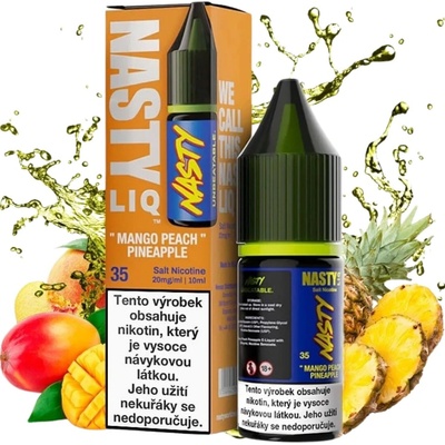 Nasty LIQ Salt Mango Peach Pineapple 10 ml 20 mg