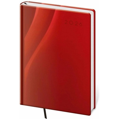 Vario A5 týdenní 2026 Red Design