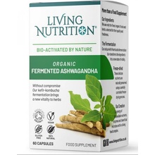 Living Nutrition ASHWAGANDHA Fermentovaná ašvaganda 60 kapslí