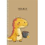 Shkolyaryk Publishing House Спирална тетрадка, a5, обикновена, 96 страници, shkolyaryk, Животни, смесена a5-sc-096-6136 (a5-sc-096-6136)
